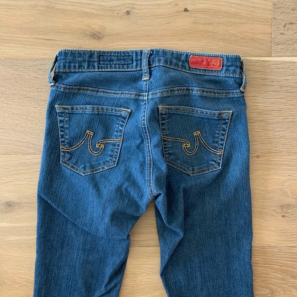 AG ‘the jegging’ skinny blue jeans - Picture 5 of 8